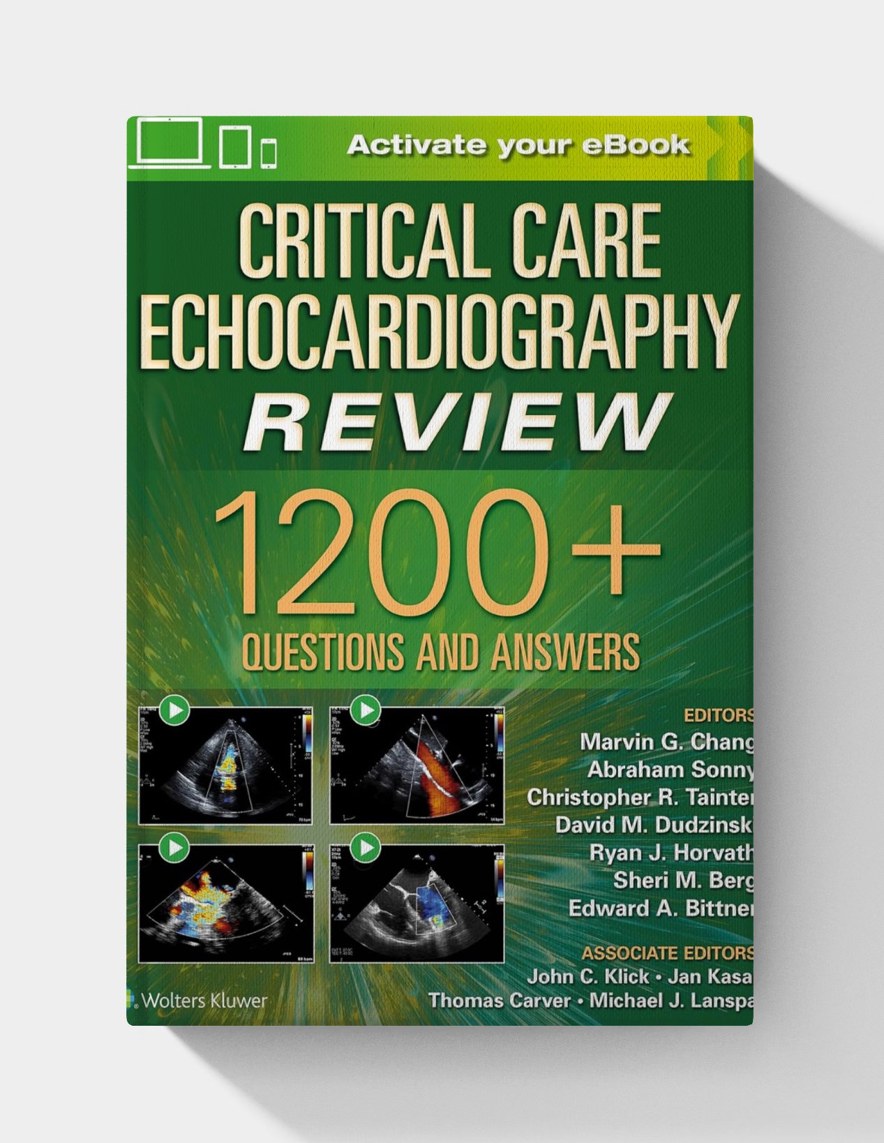 Critical Care Echocardiography Review: 1200+ Questions and Answers (PDF + ONLY)